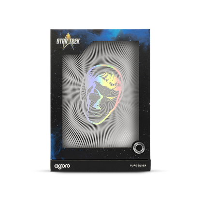 Star Trek Spock Silver Collectible Foil