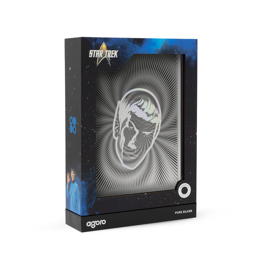 Star Trek Spock Silver Collectible Foil