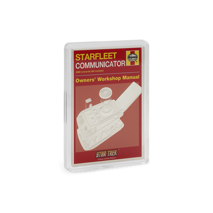 Star Trek Starfleet Communicator Owner Manual Silver Coin AGORO