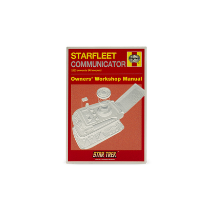 Star Trek Starfleet Communicator Owner Manual Silver Coin AGORO