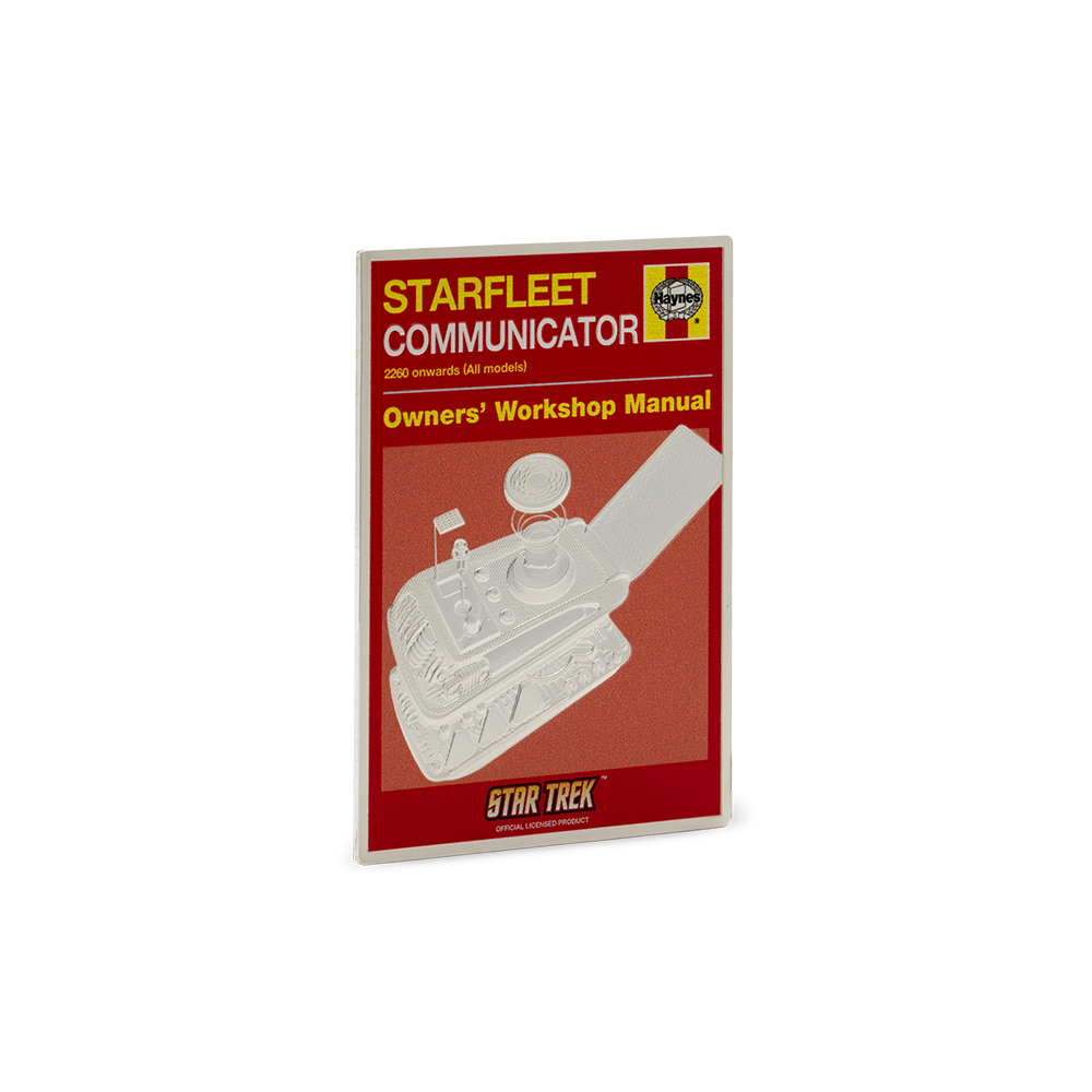 Star Trek Starfleet Communicator Owner Manual Silver Coin AGORO