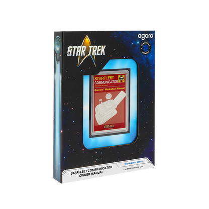 Star Trek Starfleet Communicator Owner Manual Silver Coin AGORO