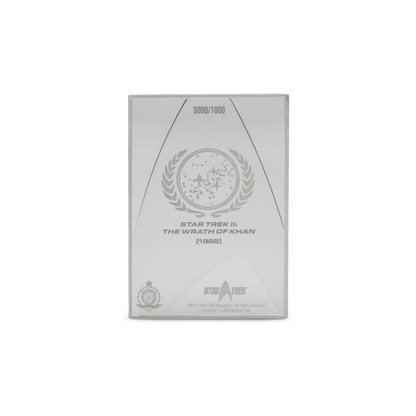 Star Trek II: The Wrath of Khan Silver Coin AGORO