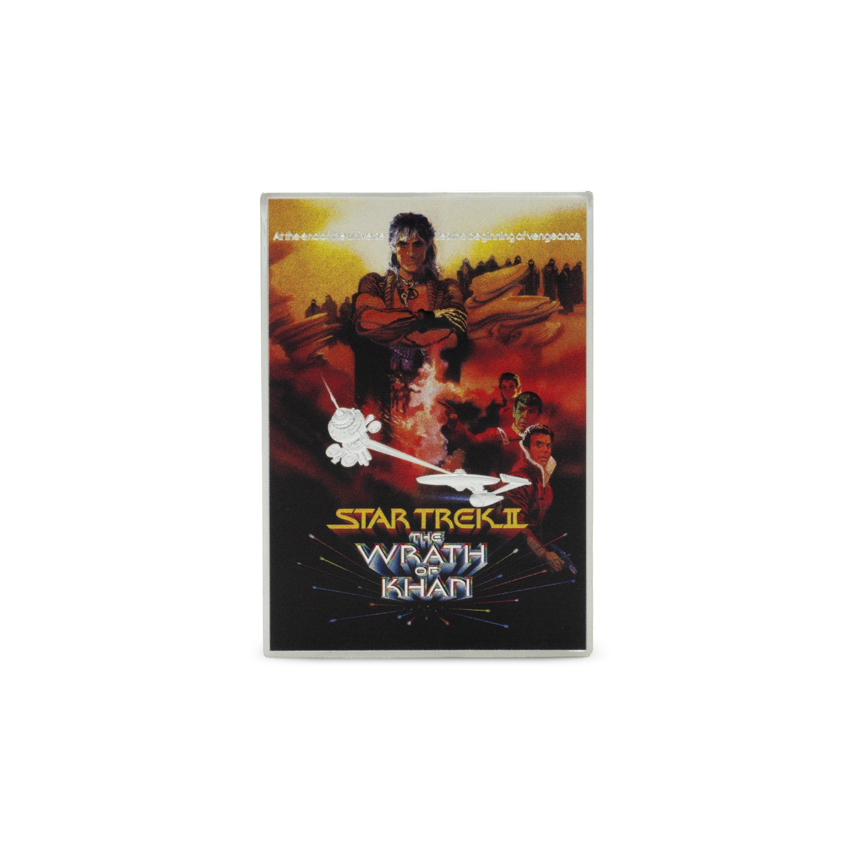Star Trek II: The Wrath of Khan Silver Coin AGORO