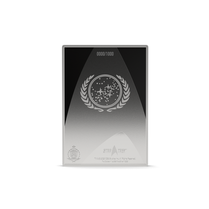 Star Trek U.S.S. Enterprise NCC-1701 Bridge Owner Manual Silver Coin