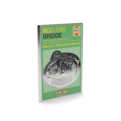 Star Trek U.S.S. Enterprise NCC-1701 Bridge Owner Manual Silver Coin