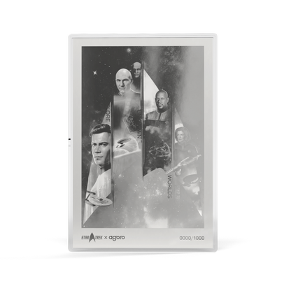 Star Trek Captains: Explore Unknown Worlds Pure Silver Collectible Foil AGORO