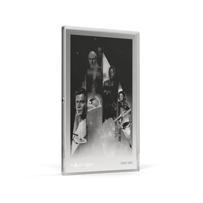 Star Trek Captains: Explore Unknown Worlds Pure Silver Collectible Foil AGORO