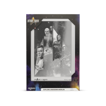 Star Trek Captains: Explore Unknown Worlds Pure Silver Collectible Foil AGORO
