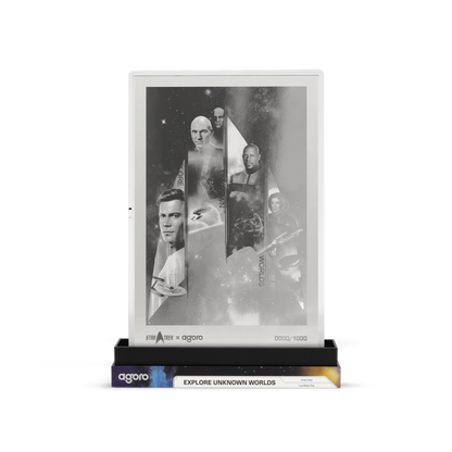 Star Trek Captains: Explore Unknown Worlds Pure Silver Collectible Foil AGORO