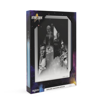 Star Trek Captains: Explore Unknown Worlds Pure Silver Collectible Foil AGORO