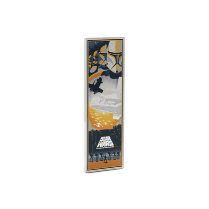 Star Wars™ Attack of the Clones™ 3 Oz Silver Poster Coin