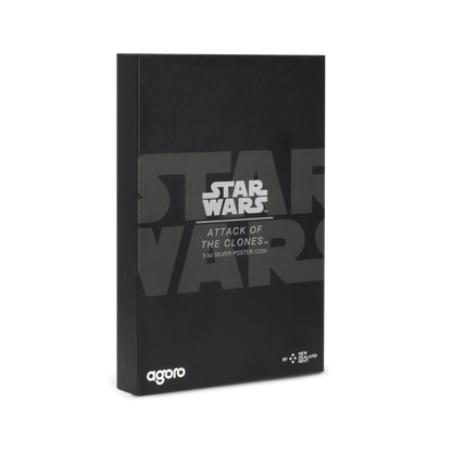 Star Wars™ Attack of the Clones™ 3 Oz Silver Poster Coin