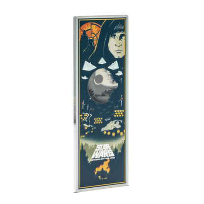 Star Wars™ Return of The Jedi™ 3 Oz Silver Poster Coin