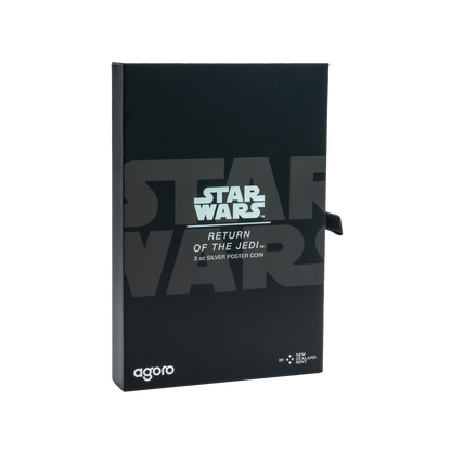 Star Wars™ Return of The Jedi™ 3 Oz Silver Poster Coin