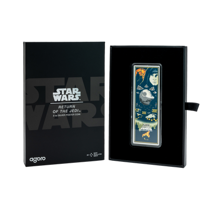 Star Wars™ Return of The Jedi™ 3 Oz Silver Poster Coin