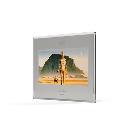 Star Wars™ Concept Art  C-3PO™ and R2-D2™ Silver Collectible Foil AGORO