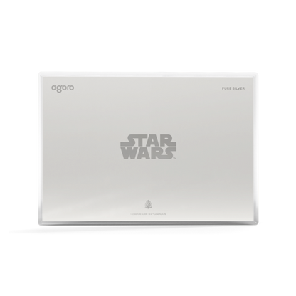 Star Wars™ Concept Art Imperial Walker™ and Snowspeeder™ Silver Collectible Foil AGORO