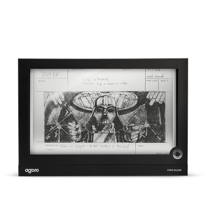Star Wars™ Storyboard Art Darth Vader™ Trench Run Silver Collectible Foil Agoro