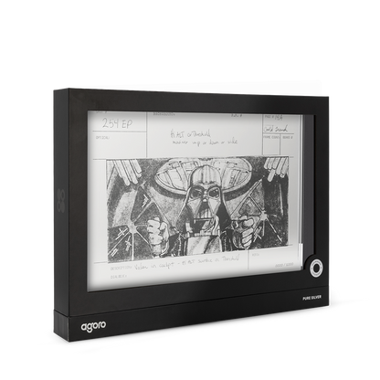 Star Wars™ Storyboard Art Darth Vader™ Trench Run Silver Collectible Foil Agoro