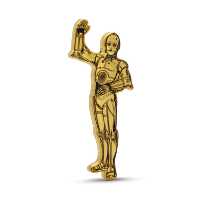 Star Wars C-3PO Silver Coin AGORO
