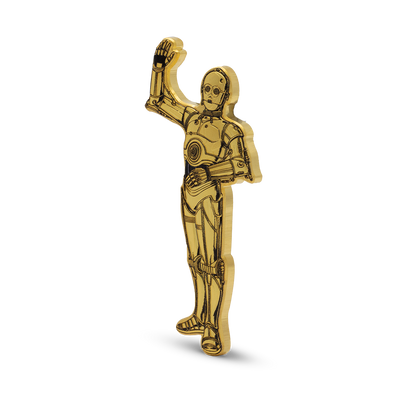 Star Wars C-3PO Silver Coin AGORO