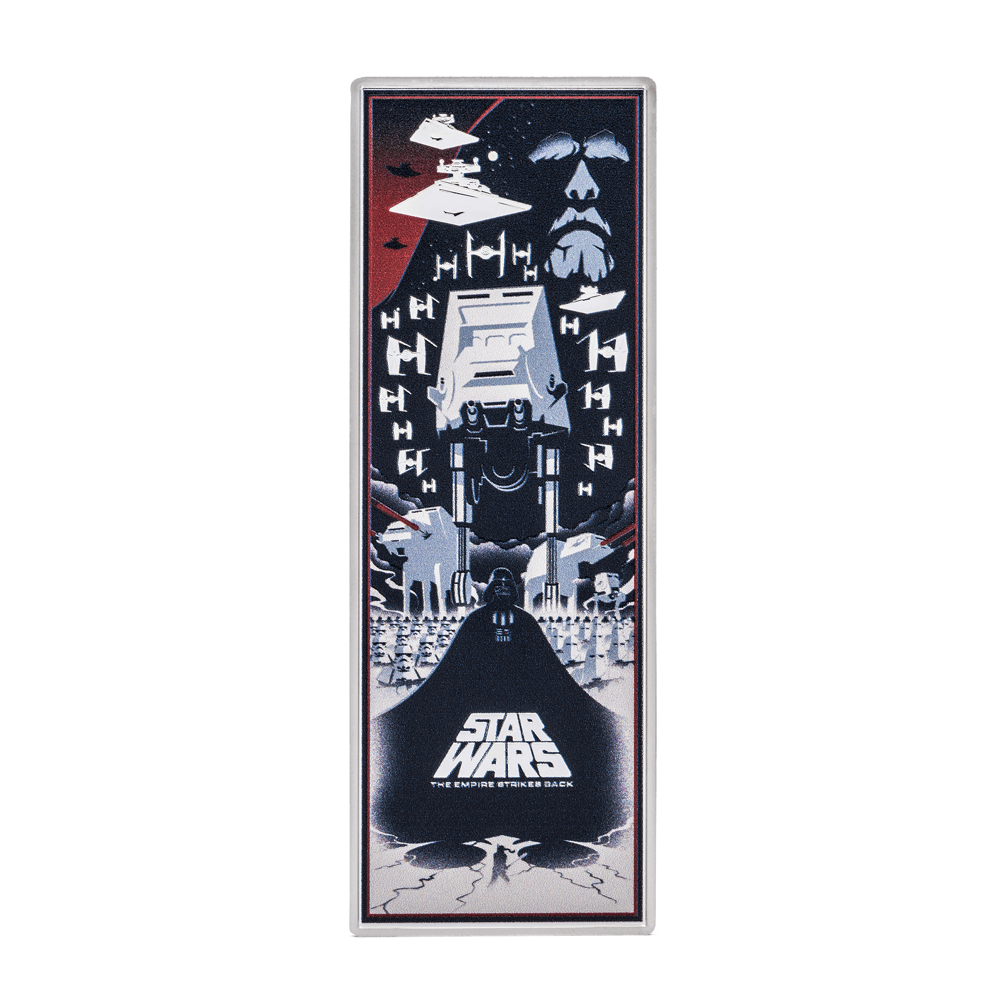 EMPIRE STRIKES BACK Silver Poster 3 Oz Silver Coin $5 Niue 2024 - Parthava coin