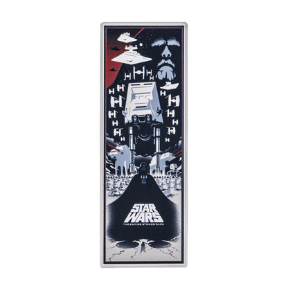 EMPIRE STRIKES BACK Silver Poster 3 Oz Silver Coin $5 Niue 2024 - Parthava coin