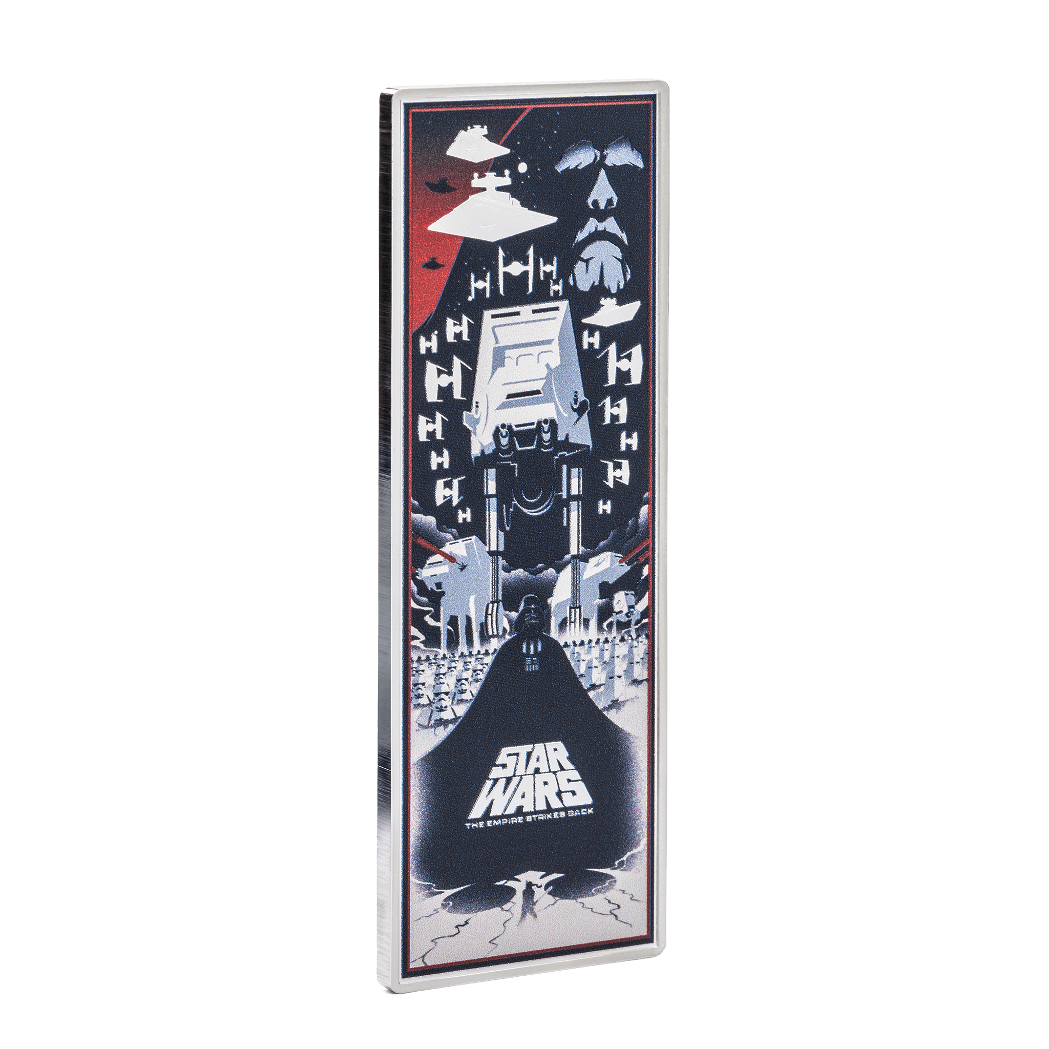 EMPIRE STRIKES BACK Silver Poster 3 Oz Silver Coin $5 Niue 2024 - Parthava coin