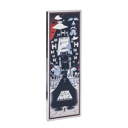 EMPIRE STRIKES BACK Silver Poster 3 Oz Silver Coin $5 Niue 2024 - Parthava coin
