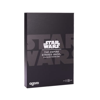 EMPIRE STRIKES BACK Silver Poster 3 Oz Silver Coin $5 Niue 2024 - Parthava coin