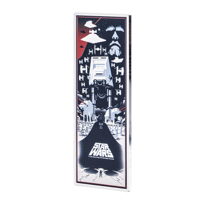 EMPIRE STRIKES BACK Silver Poster 3 Oz Silver Coin $5 Niue 2024 - Parthava coin