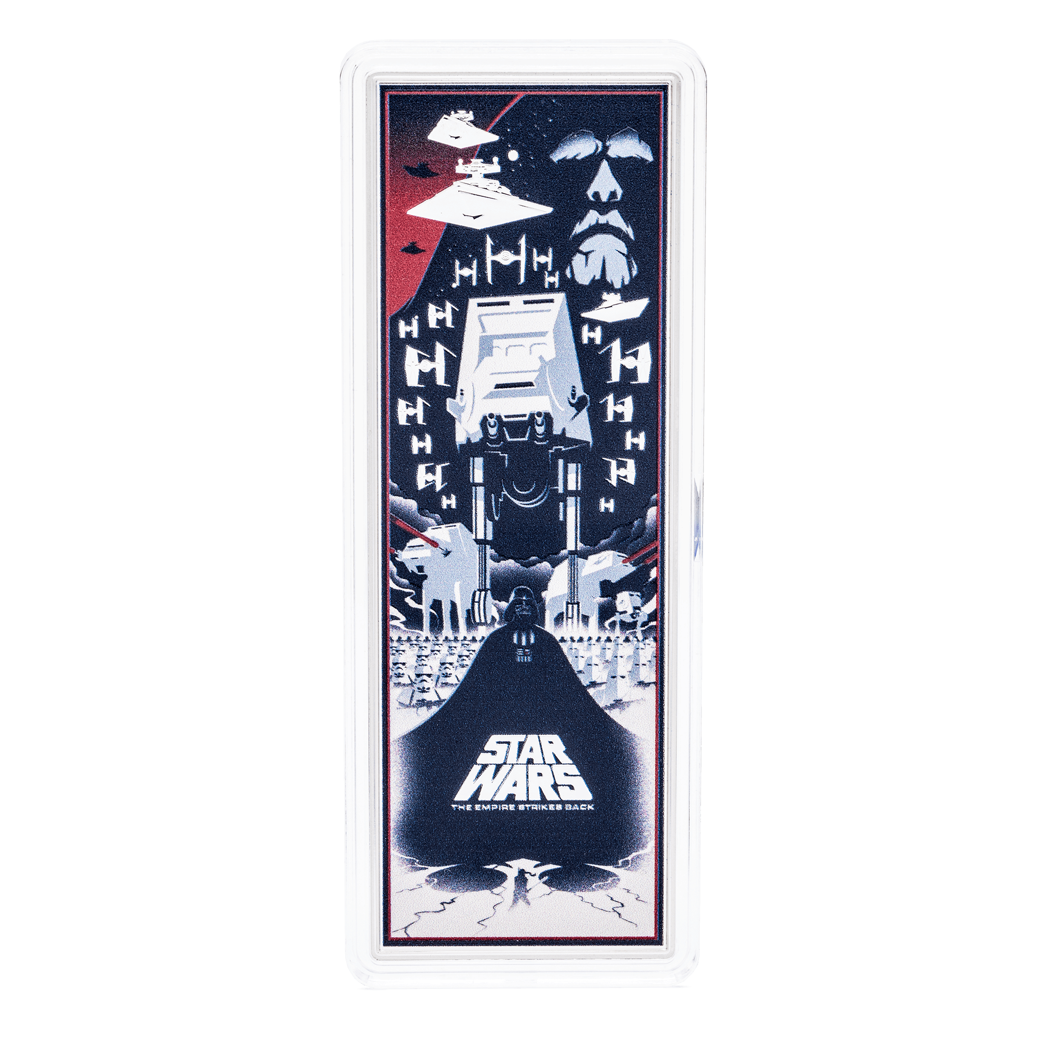 EMPIRE STRIKES BACK Silver Poster 3 Oz Silver Coin $5 Niue 2024 - Parthava coin