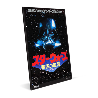 Star Wars™ Japanese Movie Poster The Empire Strikes Back™ Silver Collectible Foil