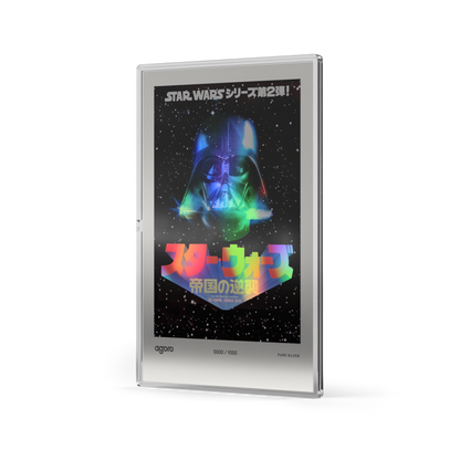 Star Wars™ Japanese Movie Poster The Empire Strikes Back™ Silver Collectible Foil