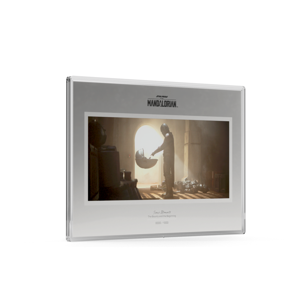 The Mandalorian™ The Bounty and the Beginning Silver Collectible Foil