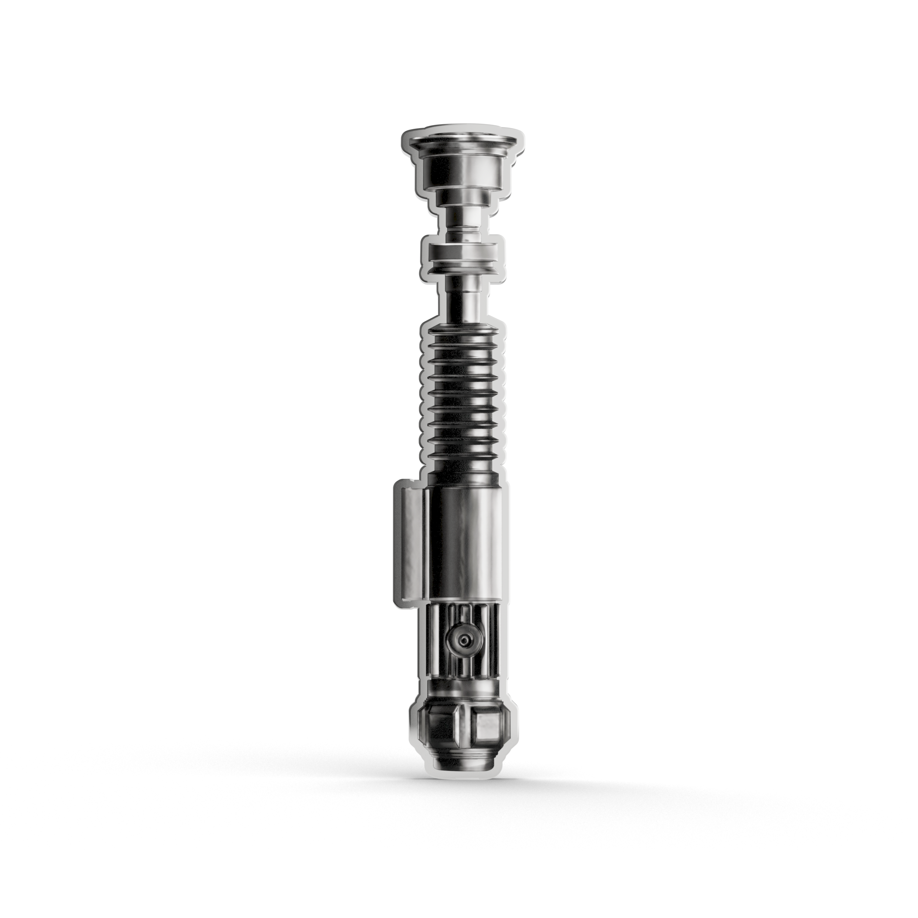 Star Wars™ Obi-Wan Kenobi™ Lightsaber Silver Collectible Set Agoro