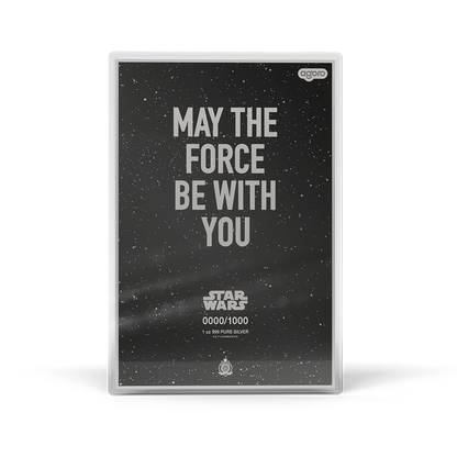 Star Wars™ Special Edition Poster The Empire Strikes Back™ Silver Foil AGORO