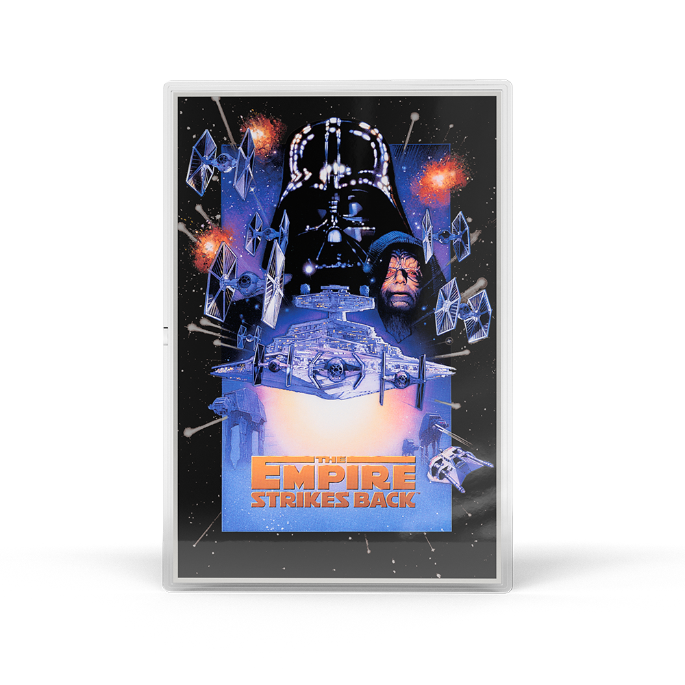 Star Wars™ Special Edition Poster The Empire Strikes Back™ Silver Foil AGORO