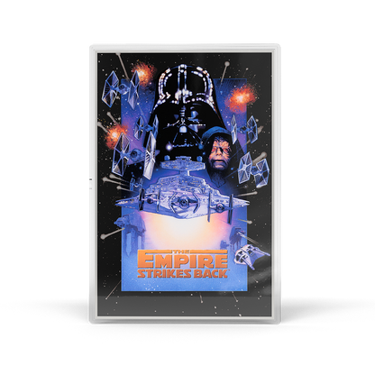 Star Wars™ Special Edition Poster The Empire Strikes Back™ Silver Foil AGORO
