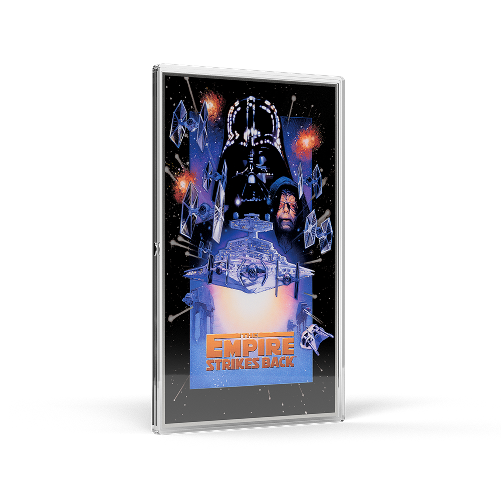 Star Wars™ Special Edition Poster The Empire Strikes Back™ Silver Foil AGORO