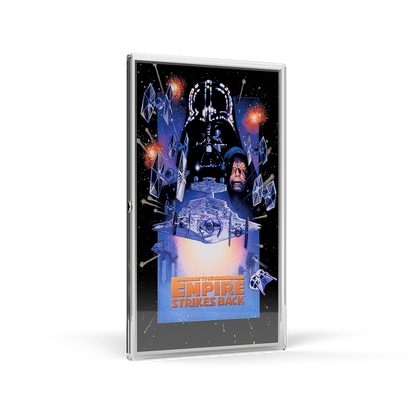 Star Wars™ Special Edition Poster The Empire Strikes Back™ Silver Foil AGORO