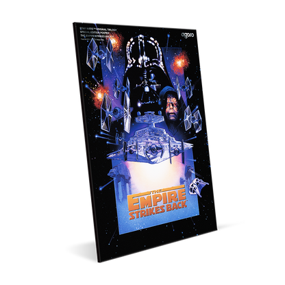 Star Wars™ Special Edition Poster The Empire Strikes Back™ Silver Foil AGORO