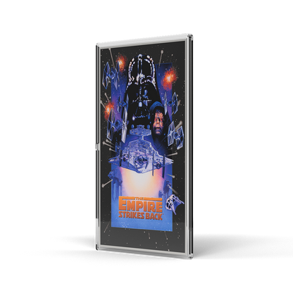 Star Wars™ Special Edition Poster The Empire Strikes Back™ Silver Foil AGORO