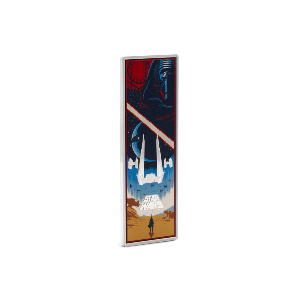 Star Wars™ The Force Awakens™ 3 Oz Silver Poster Coin