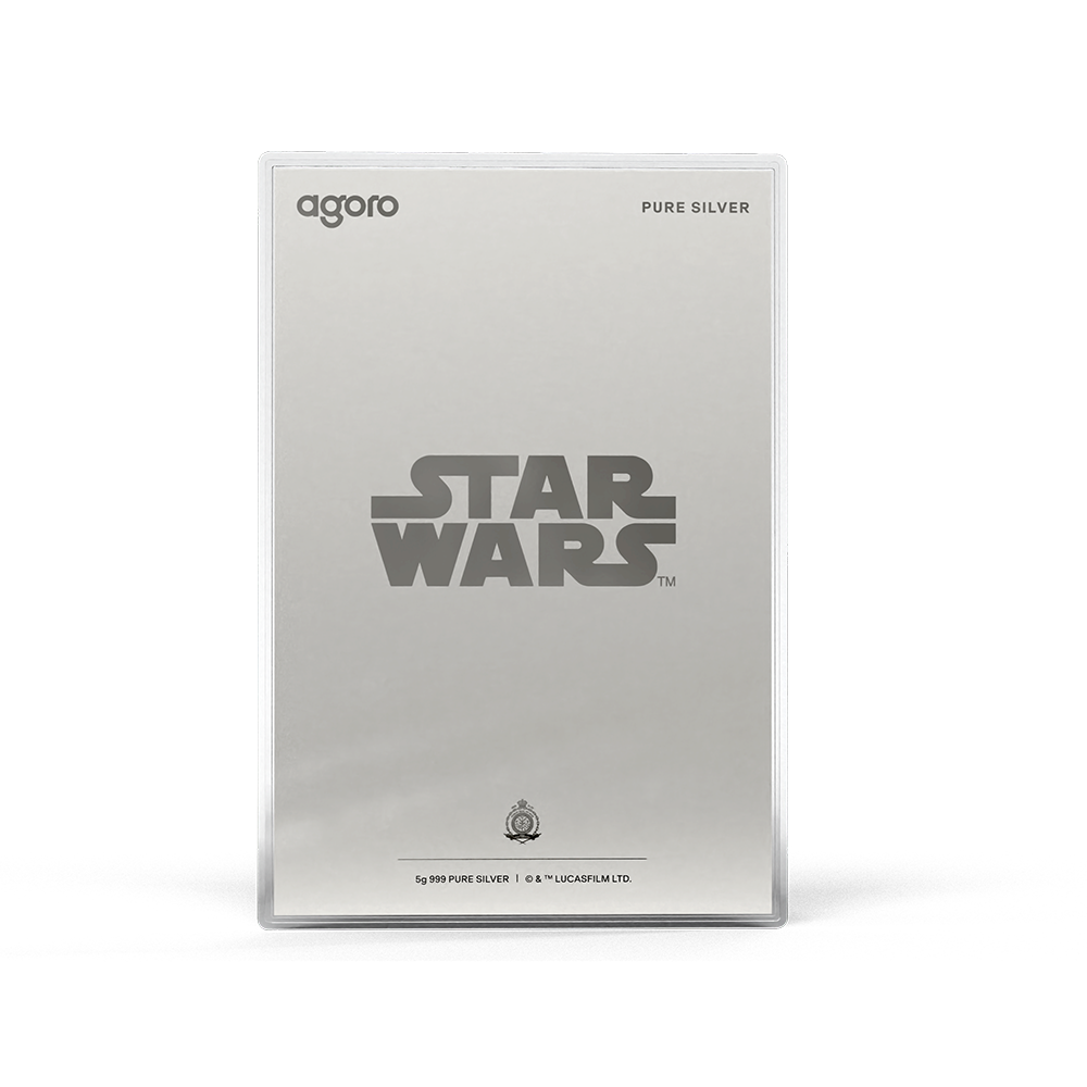 Star Wars™ Sketch Art Darth Vader™ Silver Collectible Foil Agoro