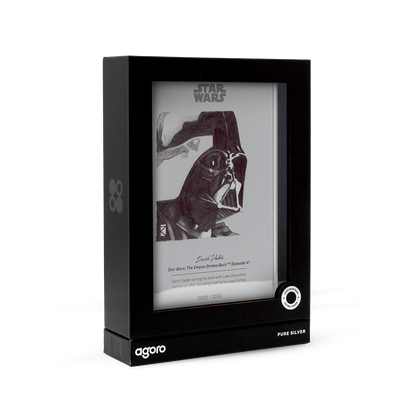 Star Wars™ Sketch Art Darth Vader™ Silver Collectible Foil Agoro