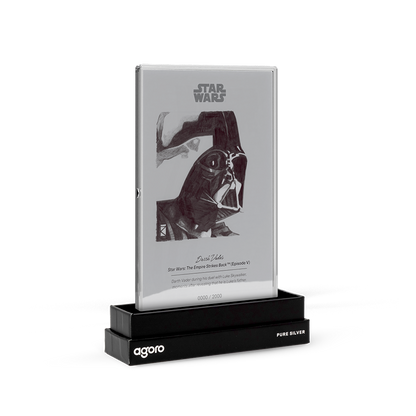 Star Wars™ Sketch Art Darth Vader™ Silver Collectible Foil Agoro