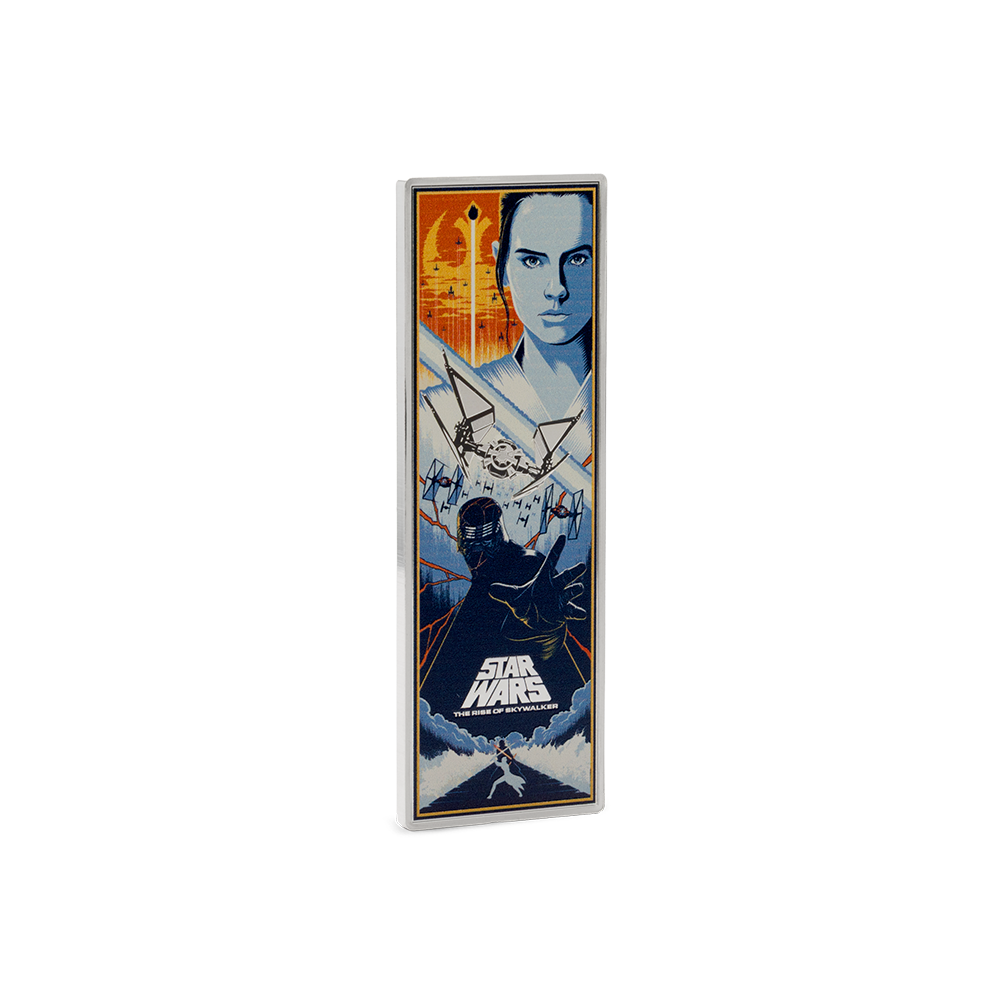 Star Wars™ The Rise of Skywalker™ 3 Oz Silver Poster Coin AGORO