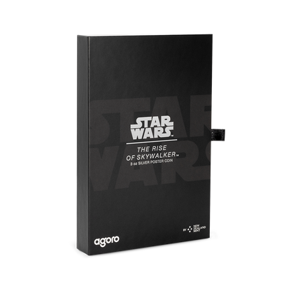 Star Wars™ The Rise of Skywalker™ 3 Oz Silver Poster Coin AGORO